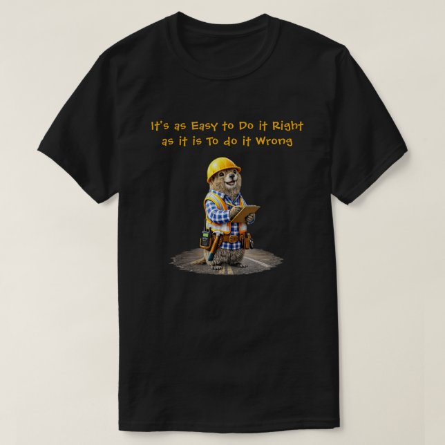 Camiseta "Cierto y Erróneo" (1) (Diseño del anverso)
