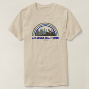 Camiseta Ciervo Absaroka - Beartooth Wilderness
