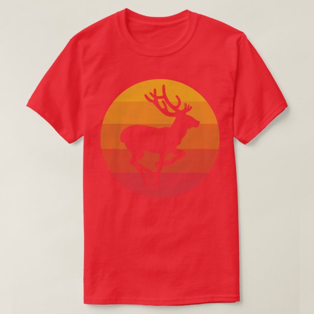Camiseta Ciervo Corriendo (Diseño del anverso)
