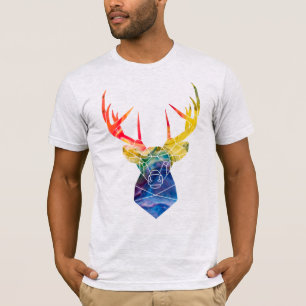 Camiseta Ciervo de acuarela