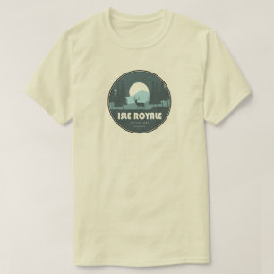 Camiseta Ciervo del Parque Nacional Isla Royale