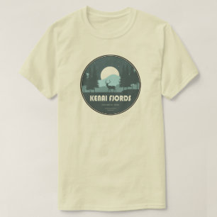 Camiseta Ciervo del Parque Nacional Kenai Fjords
