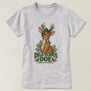Camiseta Ciervo Divertido Dill-icioso, Humor de Pepinillo A