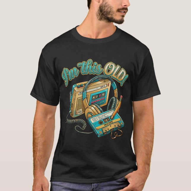Camiseta Ciervo en bicicleta Penny Farthing (Anverso)