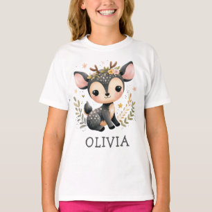 Camiseta Ciervo Lindo Personalizado