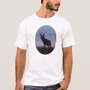 Camiseta Ciervo Mula D22 Macho Amanecer Ciervo