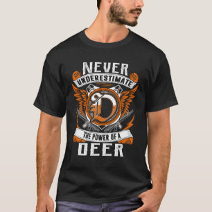 Camiseta CIERVO - Nunca Subestimes Personalizado