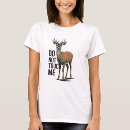 Camiseta Ciervo Surrealista No Me Toques