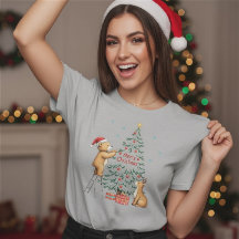 Ciervo y oso de Navidad