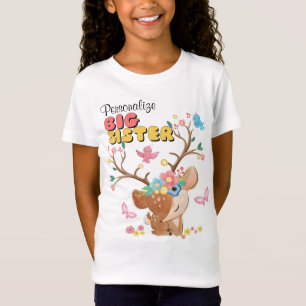 Camiseta Ciervos de la hermana grande