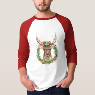Camiseta Ciervos del navidad