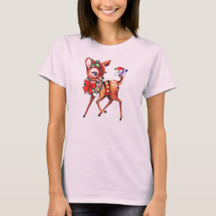 Camiseta Ciervos del navidad del vintage
