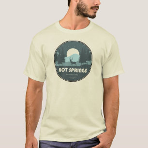 Camiseta Ciervos del Parque Nacional Hot Springs