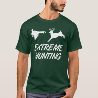 Camiseta Ciervos extremos del retroceso del karate de la