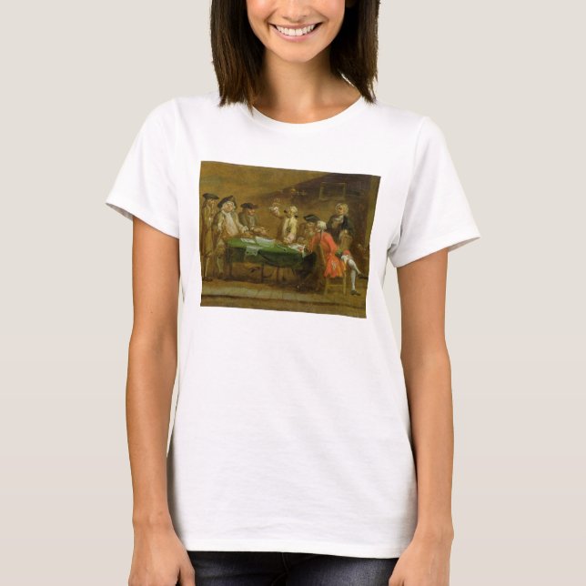 Camiseta Cifras de una taberna o café de los años 1720 (ace (Anverso)