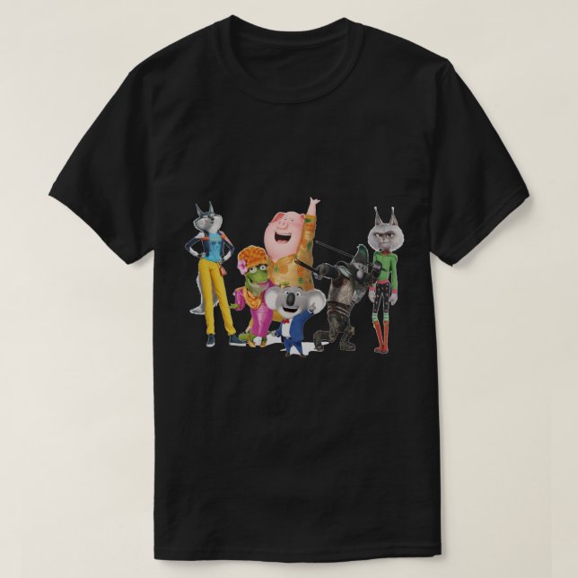 Camiseta Cifras del Pegatina de 2 películas (Diseño del anverso)