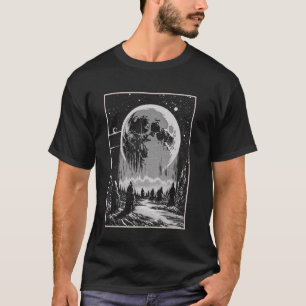 Camiseta Cifras misteriosas Bloody Moon Retro 80 Desvanecim