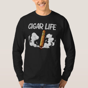 Camiseta Cigar Cool Para Hombres Mujeres Fumador De Cigarro