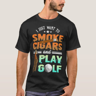 Camiseta Cigar Para Fumar Y Jugar Al Cigarrillo Para Fumar 