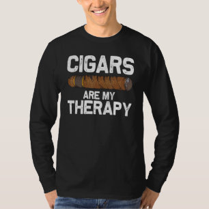 Camiseta Cigar Para Hombres Mujeres Fumando Cigar _5