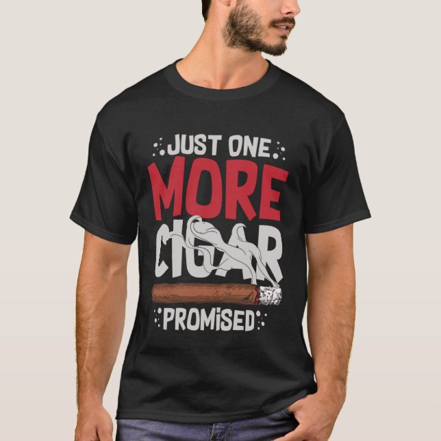 Camiseta Cigar Smoker Smoking Quotes (Anverso)