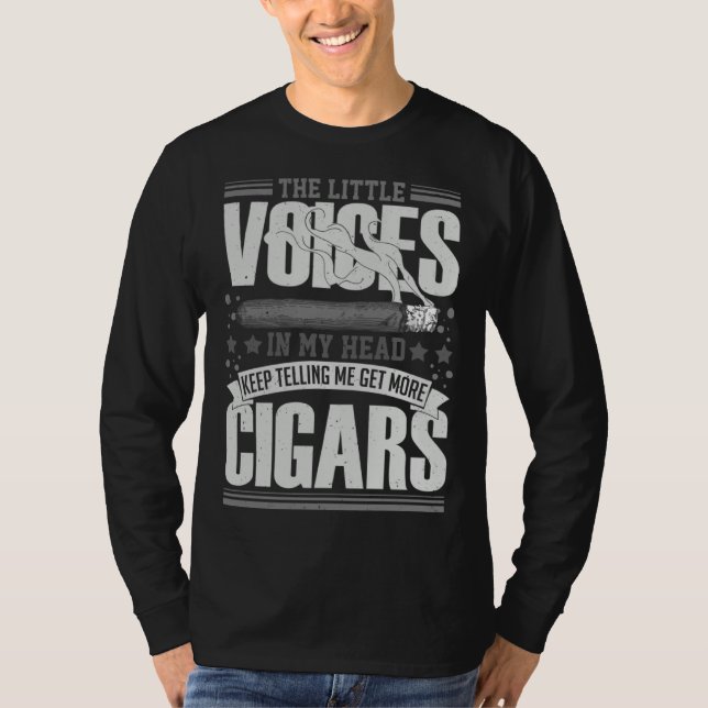 Camiseta Cigar Smoker Smoking Quotes (Anverso)