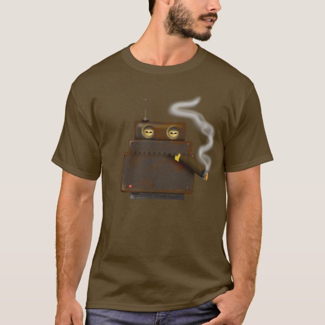 Camiseta Cigarbot (Anverso)