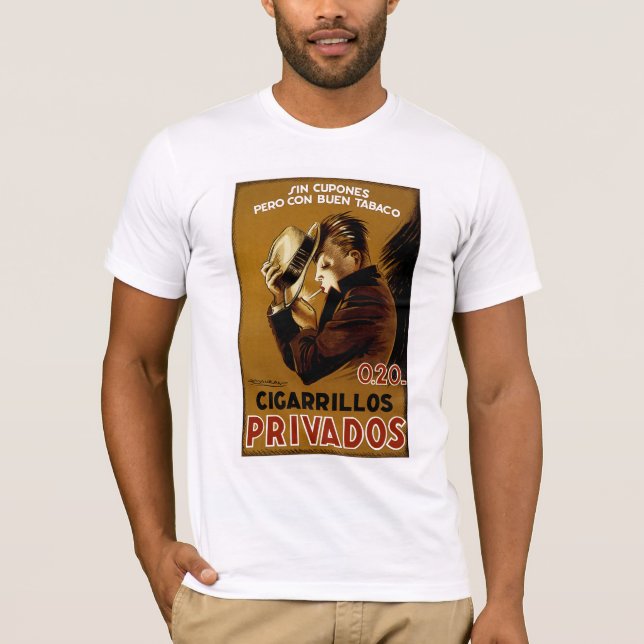 Camiseta Cigarillos Privados (Anverso)