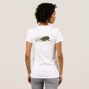 Camiseta ¡Cigarra de Linneo de Día de Perro en una Camisa!