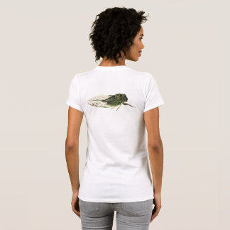 Camiseta ¡Cigarra de Linneo de Día de Perro en una Camisa!