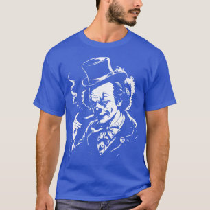 Camiseta cigarrillo de payaso triste