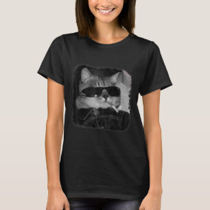 Camiseta Cigarrillo Gatito Gato Humo Cigarrillo Gracioso