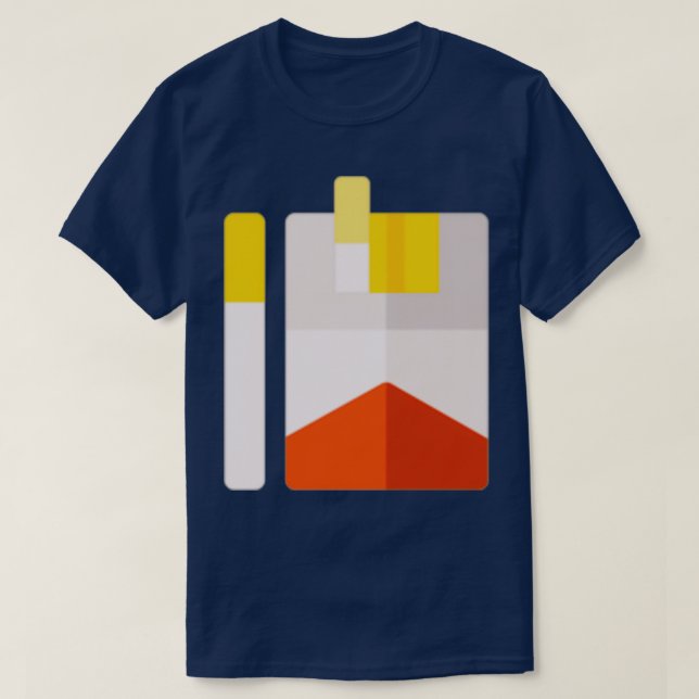 Camiseta Cigarrillos (Diseño del anverso)