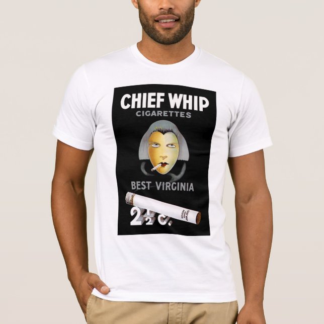 Camiseta Cigarrillos blancos principales (Anverso)