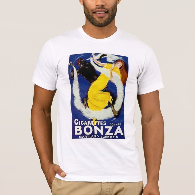 Camiseta Cigarrillos Bonza (Anverso)
