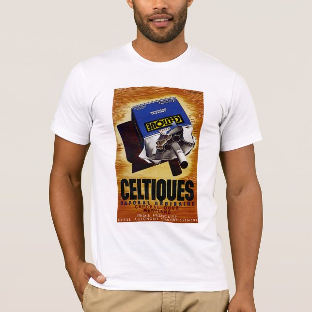 Camiseta Cigarrillos de Celtiques (Anverso)