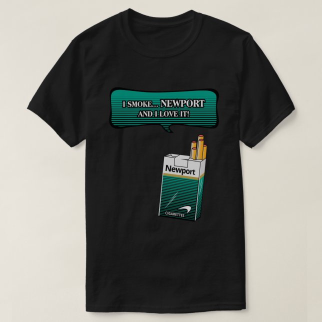 Camiseta cigarrillos newport Classic T-Shirt (Diseño del anverso)