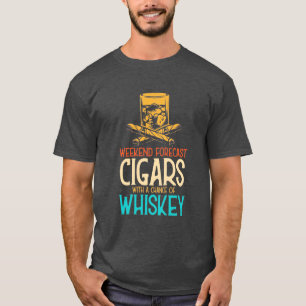 Camiseta Cigarros De Fin De Semana Con Una Oportunidad De W