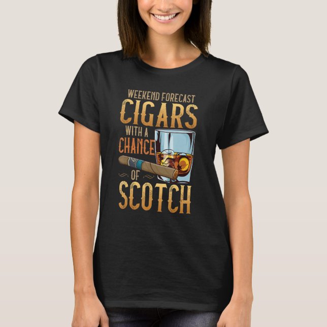 Camiseta Cigarros de fin de semana cosecha Cigar Lover F cu (Anverso)