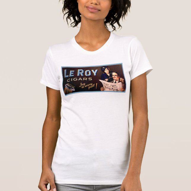 Camiseta Cigarros de Leroy (Anverso)
