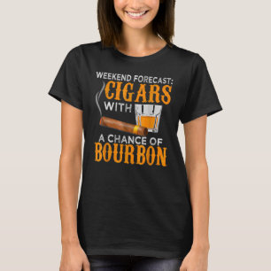 Camiseta Cigarros De Previsión De Fin De Semana Posibilidad