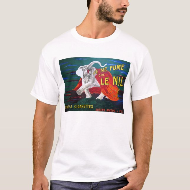 Camiseta Cigarros elefantes 1900 (Anverso)