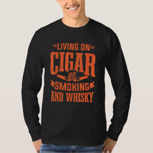 Camiseta Cigarros para fumadores de cigarros hombres Tobacc