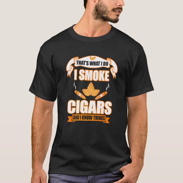 Camiseta Cigarros para fumar dicen 4 (Anverso)