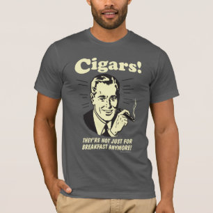 Camiseta Cigarros: Ya no solo desayuno
