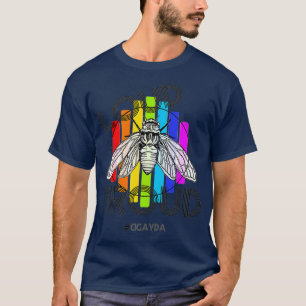 Camiseta Cigayda Orgullo LGBT Cicada Brood X 2021