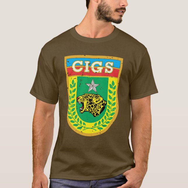 Camiseta CIGS - Guerra na Selva (Anverso)