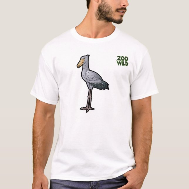 Camiseta Cigüeña de Shoebill (Anverso)