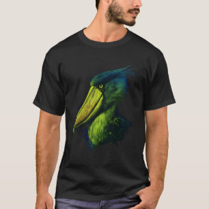 Camiseta Cigüeña Pico de Zapato Ave Animal Ave Africana Azt