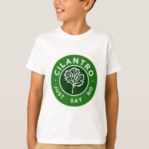 Camiseta Cilantro - apenas diga no